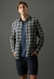 Camisa ML CKJM Slim Flamê Excl. Bolso - Marinho - comprar online