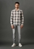 Camisa ML CKJM Slim Flamê Xadrez Excl. Areia - comprar online