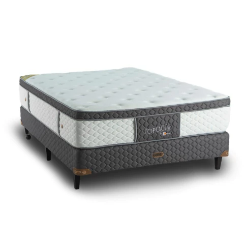 SOMMIER 2 PLAZAS Y MEDIA (140X190) TAHITÍ + 2 ALMOHADAS DESTIN DE REGALO - comprar online
