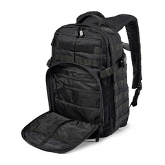 Mochila Forest Hunter Estilo Rush 12 Negra - Black Hawk Insumos Tácticos