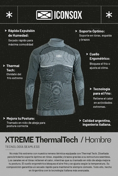Remera Termica Sox Extreme Gris - tienda online