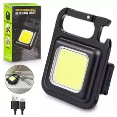 Linterna COB Mosqueton USB - comprar online