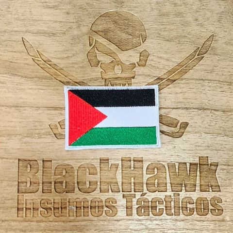 Parche Bordado SeaWolf Tactical Bandera Palestina