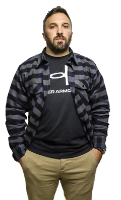 Camisa Leñadora Beardy Invierno Gris en internet