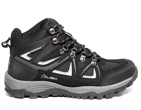 Zapatilla de Trekking Alaska Jade Negro Mujer