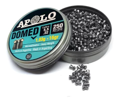 Balines Apolo Domed Lata X250 5.5 Mm Aire Comprimido 16 Gr en internet