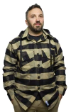 Camisaco con Capucha Beardy Invierno Beige