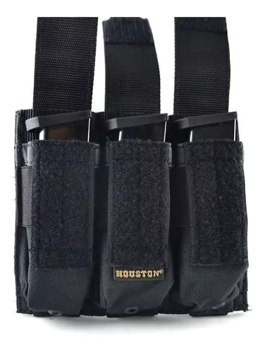 Pouch 9mm Sistema Molle Triple Houston