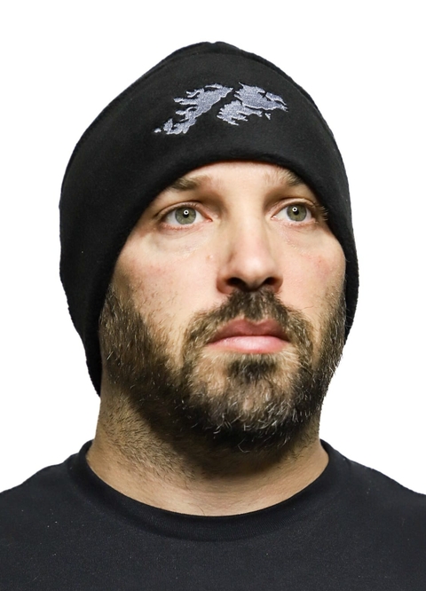 Gorro Micropolar SeaWolf Tactical Bordado Islas Malvinas Gris