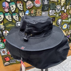 Sombrero Australiano con Cubre Nuca Desmontable Tacticap Negro - comprar online