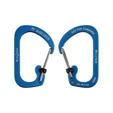 Mosqueton Nite Ize Carabiner Aluminio Slidelock # 4 - Black Hawk Insumos Tácticos