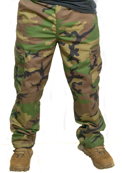 Pantalon Cargo Rip Stop SeaWolf Tactical Woodland