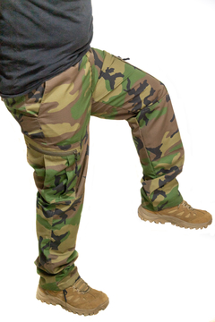 Pantalon Cargo Rip Stop SeaWolf Tactical Woodland en internet