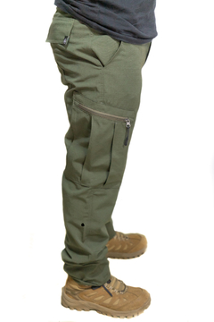 Pantalon Cargo Ripstop SeaWolf Tactical Verde - comprar online