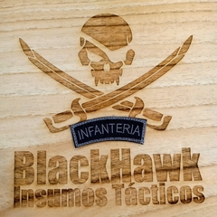 Parche Bordado SeaWolf Tactical Banderin - Black Hawk Insumos Tácticos