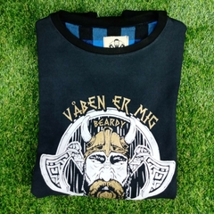 Buzo Beardy Cuello Redondo Vikingo