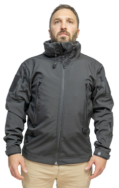 Campera de Softshell SeaWolf Tactical Negro - comprar online