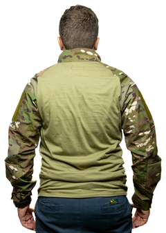 Remera de Combate SeaWolf Tactical Manga Larga Multicam - comprar online