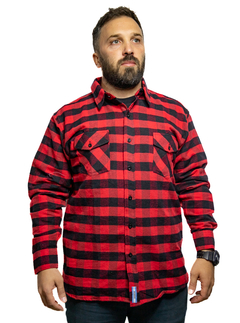 Camisa Leñadora Beardy Invierno Roja - comprar online