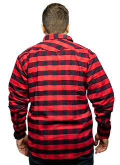 Camisa Leñadora Beardy Invierno Roja en internet