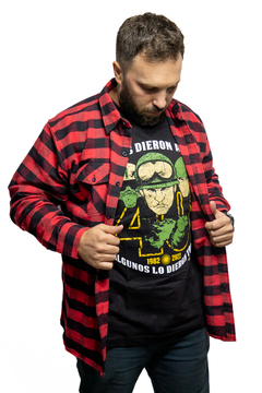 Imagen de Camisa Leñadora Beardy Invierno Roja