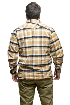 Camisa Leñadora Beardy Invierno Beige en internet