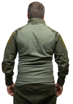 Remera de Combate SeaWolf Tactical Manga Larga Verde - comprar online