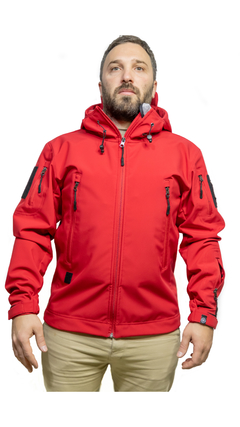 Campera de Softshell SeaWolf Tactical Rojo