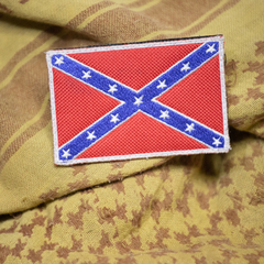 Parche Bordado SeaWolf Tactical Bandera Confederada