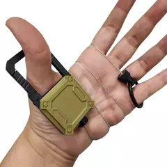 Llavero Retractil con Cable de Acero Imantado - comprar online
