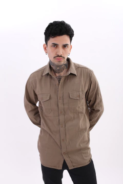 CAMISA LIVING BEIGE