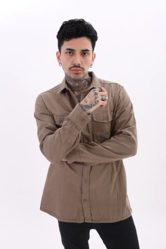 CAMISA LIVING BEIGE - comprar online