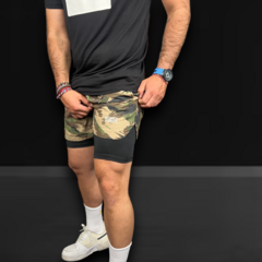 Pro Line 2.0 Camo Short Homens - monkyforce