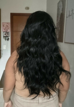 LACE FRONT BUKKY REPARTIÇÃO LIVRE 13X4 COR 2 CASTANHO ESCURO (FIBRA PREMIUM) - It Girl • Lace & Wig