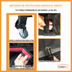 Funda Cubre Parrilla Bbq Grill Campo Grande (102x105x65) - Fundas Coverall