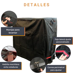 Funda Cubre Parrilla Tambor Chulengo (120x140x70) en internet