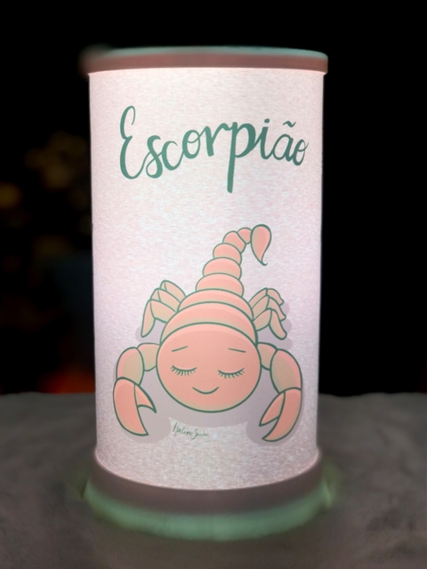 Luminária Signo Escorpião - 25cm