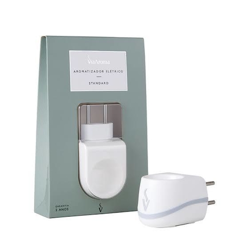 Aromatizador Elétrico Bivolt Standard Via Aroma - Branco