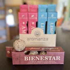 Esfera Mágica Aromanza - Bienestar 4 unidades