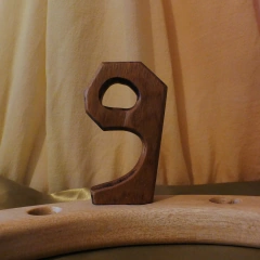 Número 9 para anel de aniversário (cru)