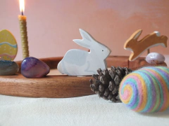 Imagem do kit ornamentos para anel de celebração - Pascoa (3 unidades) 2