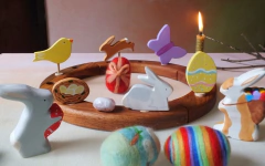 kit ornamentos para anel de celebração - Pascoa (3 unidades) 2 na internet