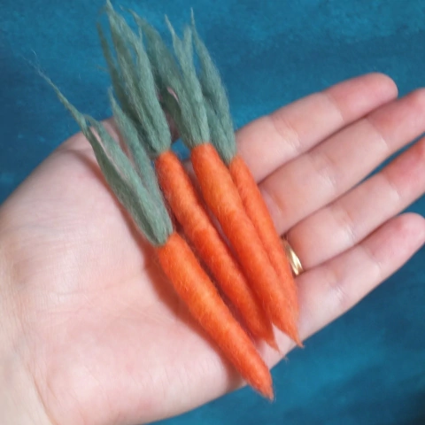 Cenourinhas de feltragem