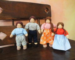 Família articulada para brincar - comprar online