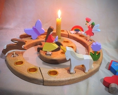 Espiral de celebrações/Aniversário Waldorf (25 espaços)