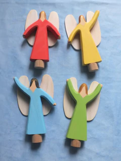 Kit Os 4 anjos do Advento na internet