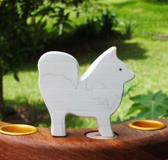 Cachorro Spitz branco - comprar online