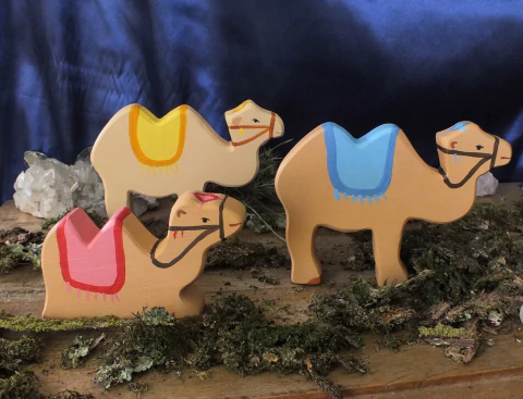 Kit Camelos - ou avulso (itens para presépio)