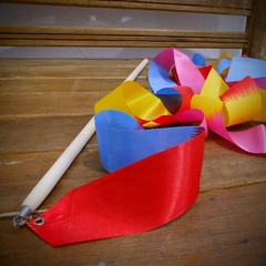 Fita colorida para brincar