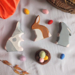 Coelho com manchas marrons (avulso) - comprar online